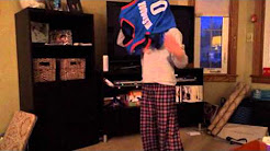 Charlie opening Russell Westbrook jersey