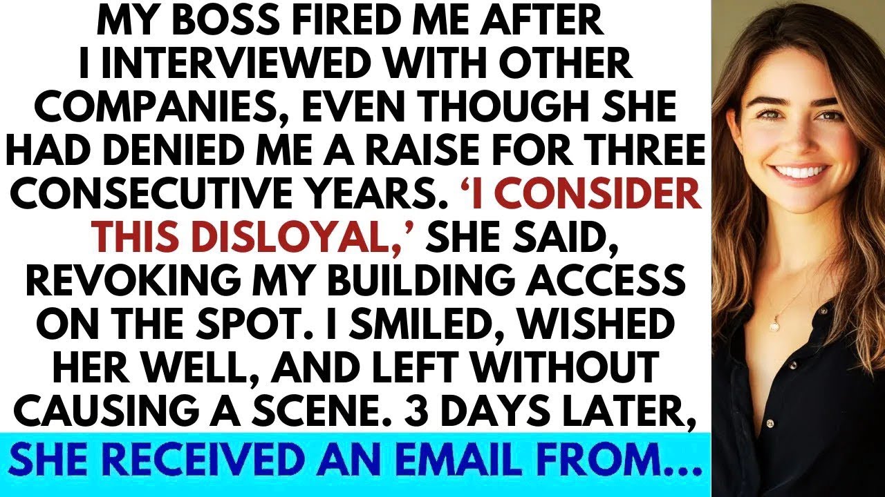 My Boss Fired Me For Job Hunting After Denying My Raises For 3 Years
