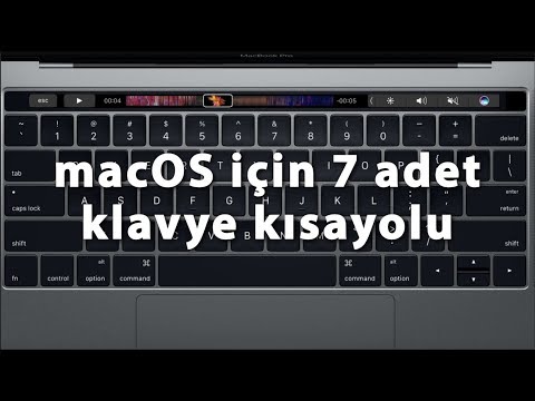 Video: OS X'te Kullanışlı Klavye Kısayolları