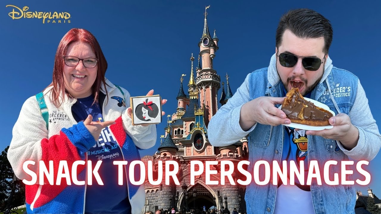 Test Food des Snacks Personnages à Disneyland Paris !