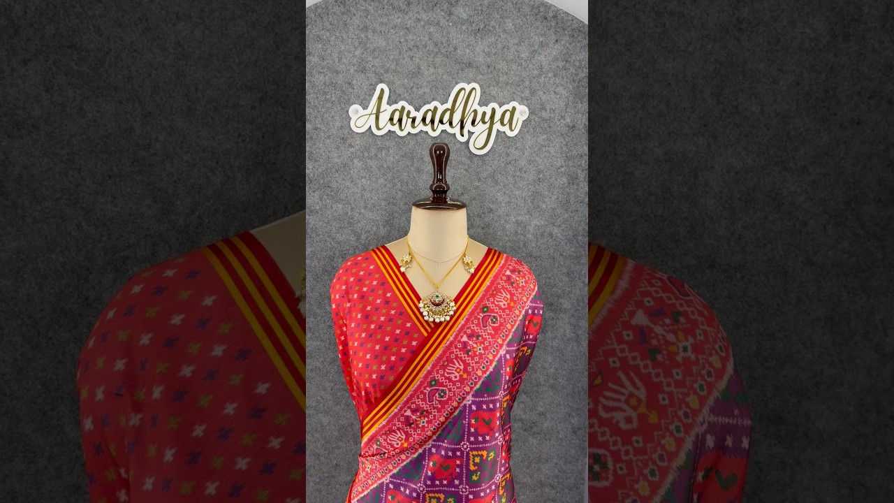 Printed Patola Sarees for Women