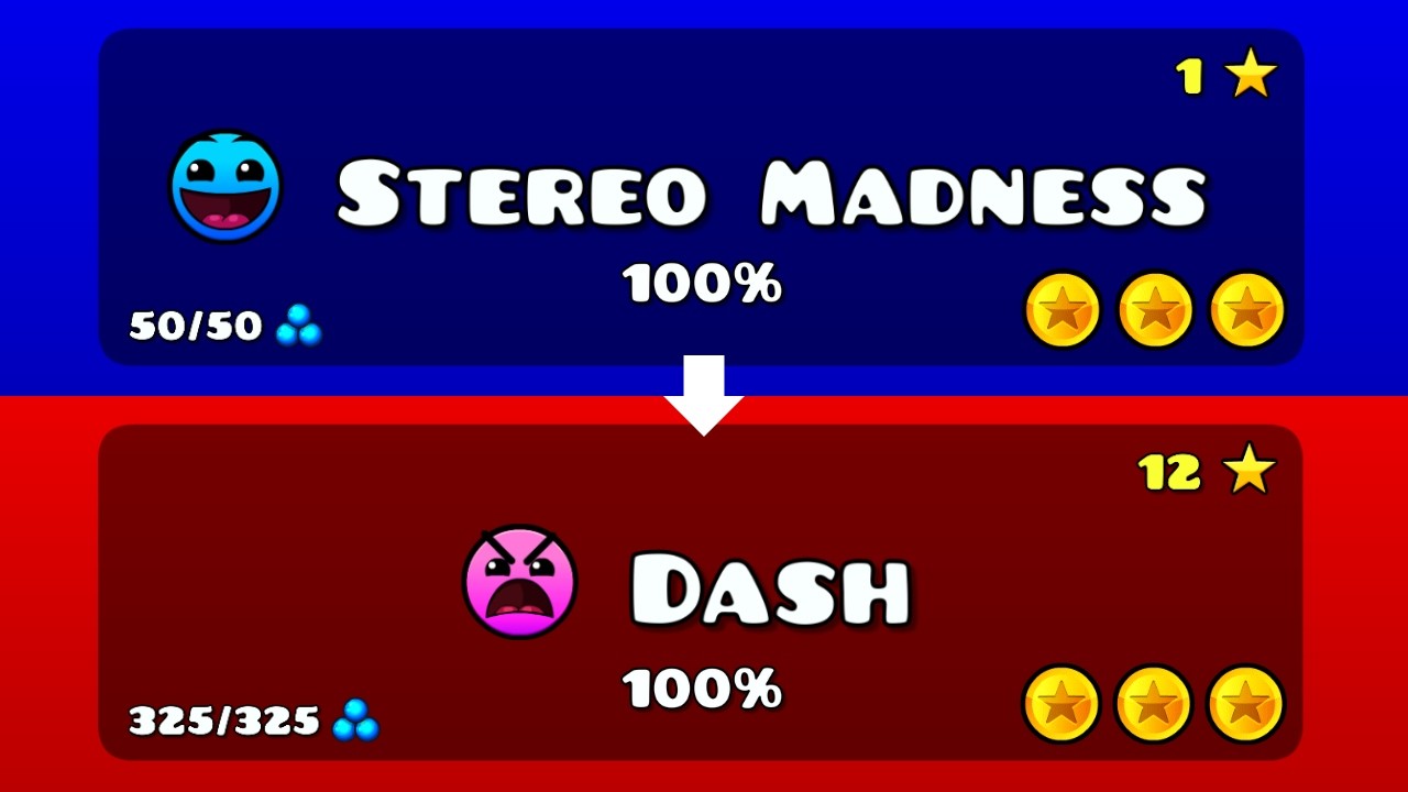 Geometry Dash - Complete Guide | All Main Levels + The Tower 100% (All ...