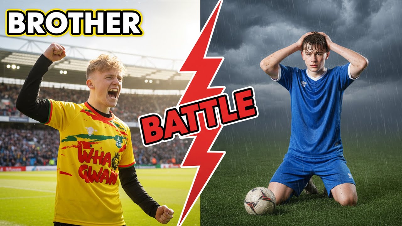 BROTHER VS BROTHER FOOTBALL CHALLENGES