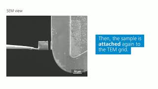 ZEISS Crossbeam - How to prepare a TEM sample in back side geometry