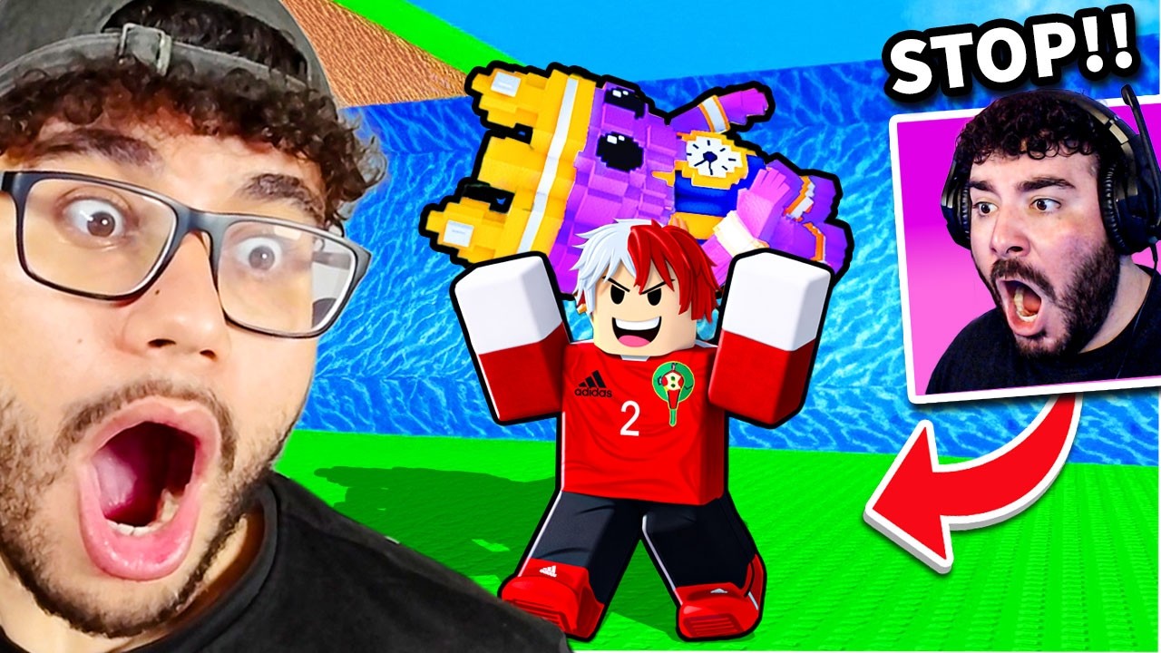 ich PRANKE ihn mit ADMIN MENÜ in Escape Tsunami for Brainrots!