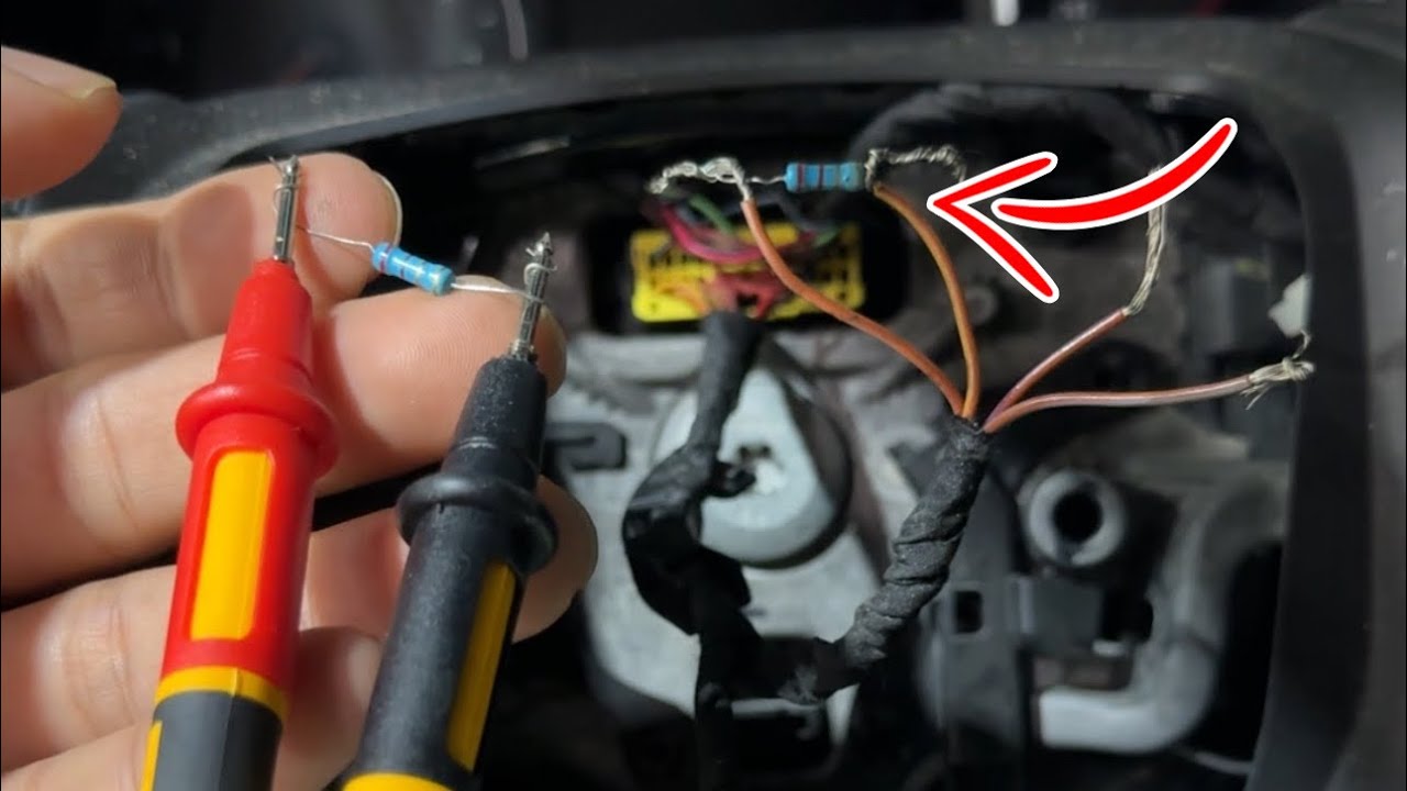 How to Fix B0012 /B0013 Steering Wheel Airbag Bypass Airbag Light