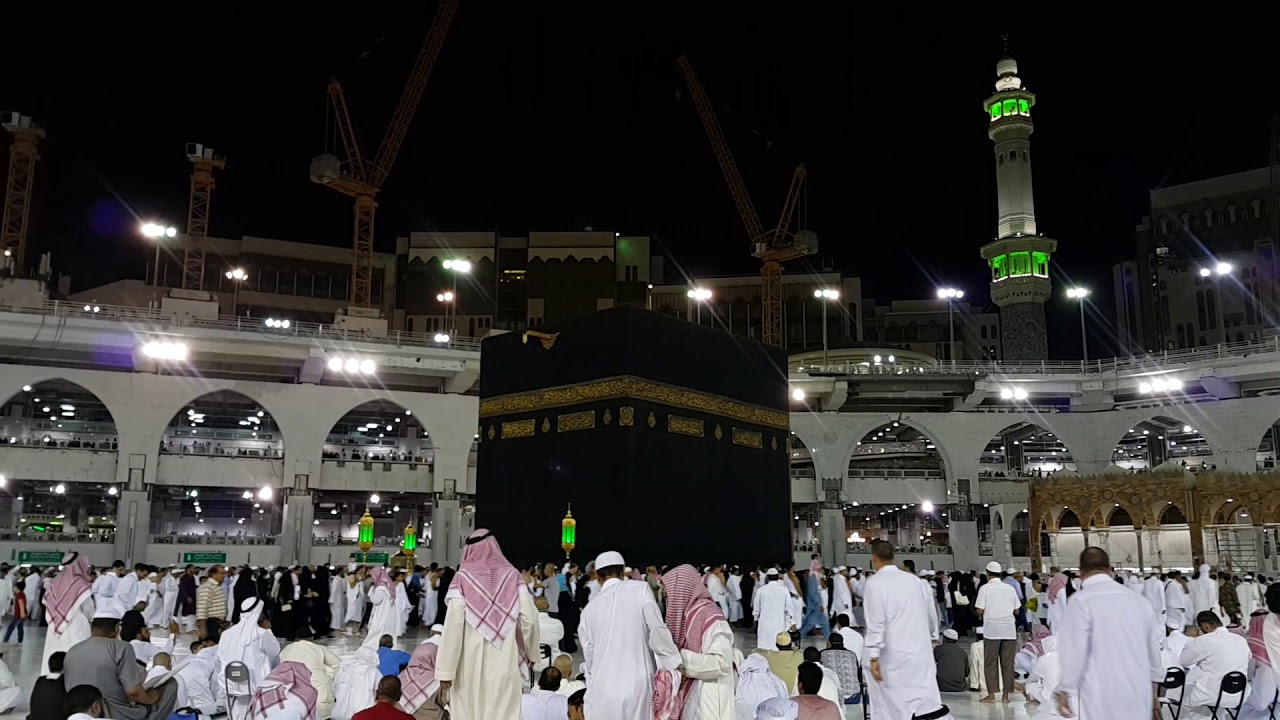 أذان العشاء بمقام الصبا من الحرم المكي للمؤذن حمد الدغريري