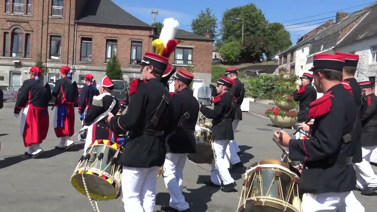 Marche Royale Saint Laurent Yves-Gomezée 2022 1 Compagnie Amis Réunis