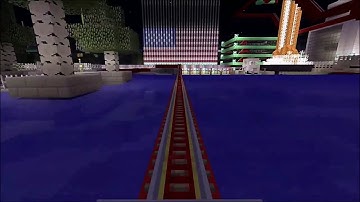 Rabbit Railways ~ A Super Long Minecraft Roller Coaster