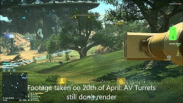 Planetside 2: Invisible AV Turrets