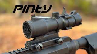 4x32 Prism Scope with Fiber Sight | PINTY