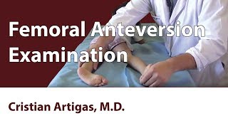 Femoral Anteversion Examination