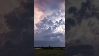 The birth and growth of a supercell in Central Texas.