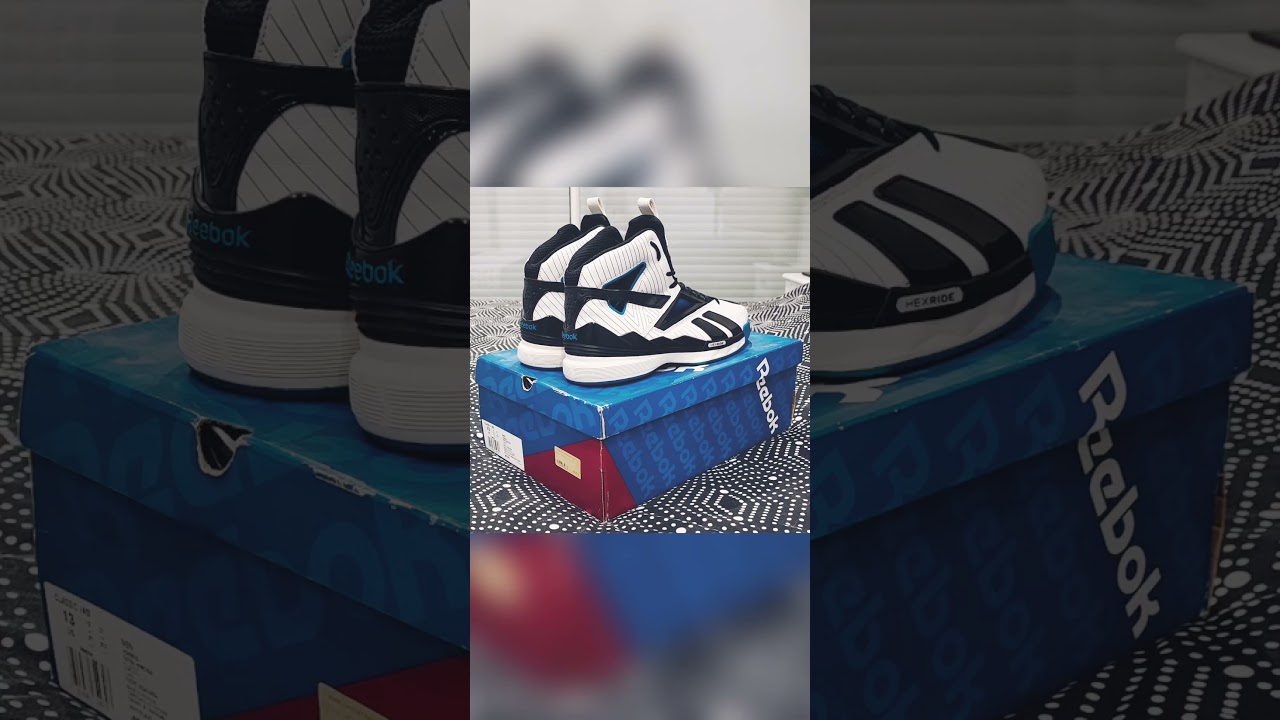 Reebok Shawn Kemp Kamikaze 2k10 (White / Black / Blue) 2011.