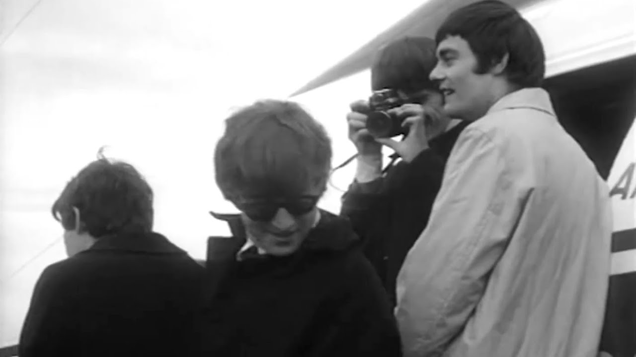 The Beatles Leave Adelaide For Melbourne - ABC Channel 2 News (Raw Footage) - 14 June 1964