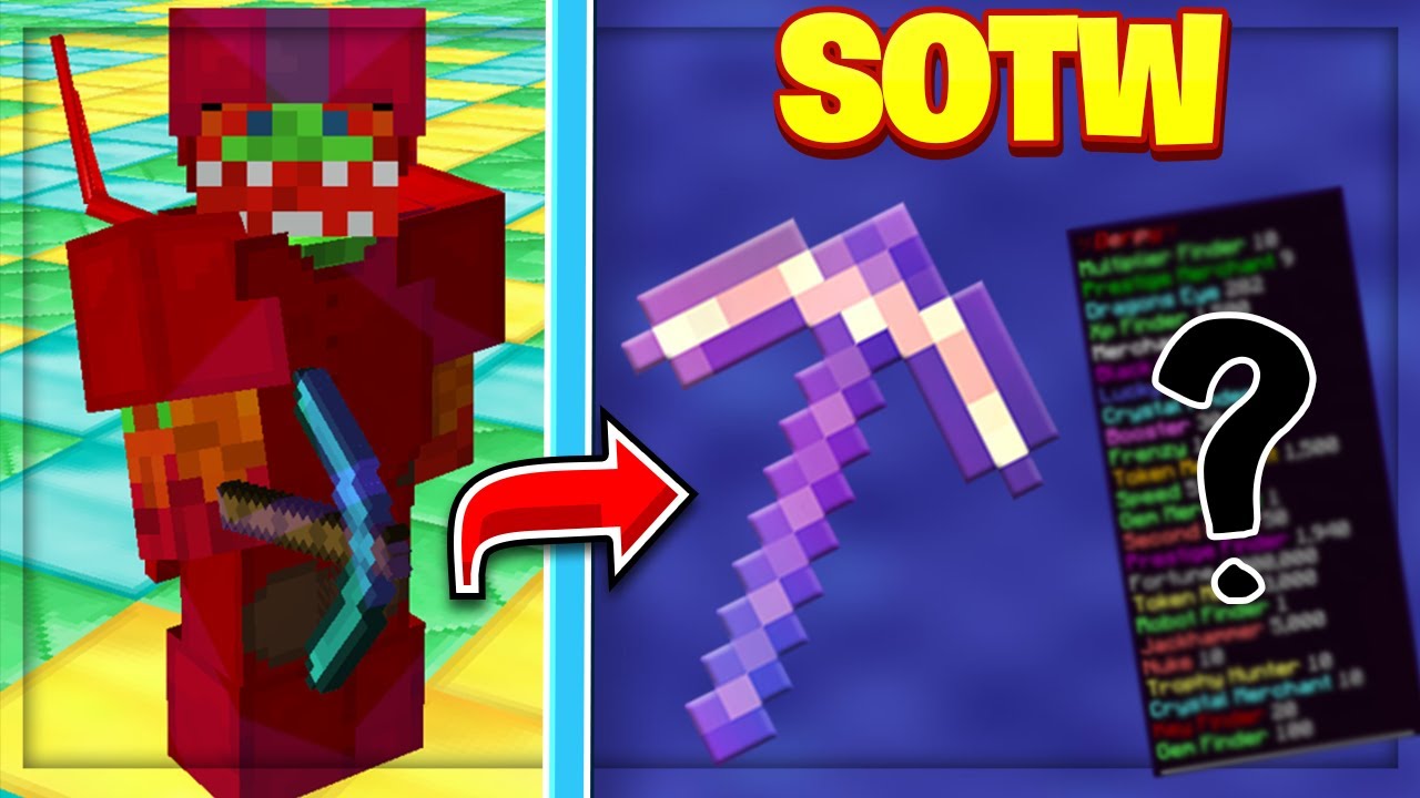 This is the best enchant for SOTW | OP Prison | AkumaMC