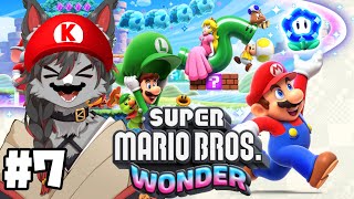 【マリオワンダー】鴉天狗の２Dマリオはスーファミで止まっている #7【ケモV】