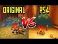 Crash Bandicoot N Sane Trilogy Gameplay Comparison PS4 Vs Original