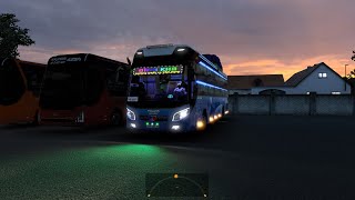 ETS2 || Cùng Bác Tài Xe Đình Kha Lên Tài Chạy Đèo Đêm || Nghe Truyện Ma screenshot 5