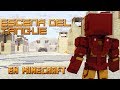 Minecraft Ironman: Batalla en Gulmira (Escena del Tanque) Recreacion en Animación de Minecraft