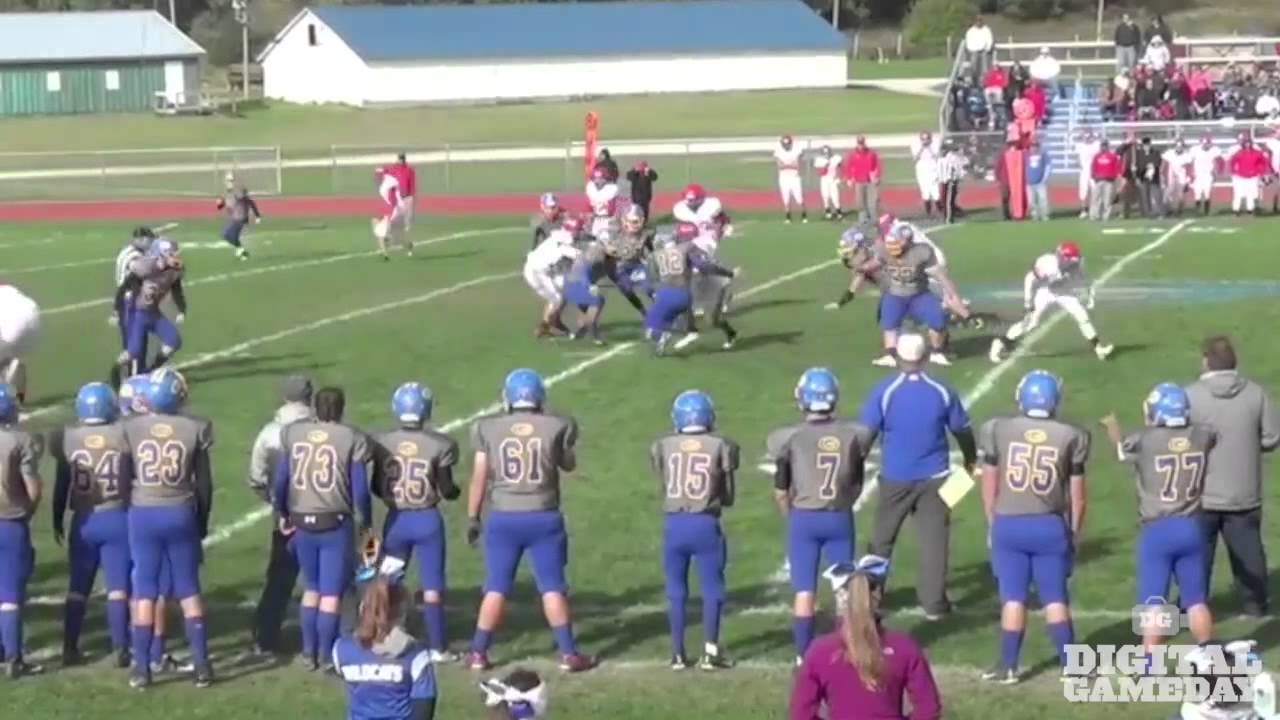 Highlights of the 2015 North Country Champions Gouverneur Wildcats Football team YouTube