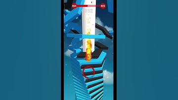 stack Ball 3D gameplay 💪 level 844💥💥💥💥💥#shorts #shortsfeed #gameplay