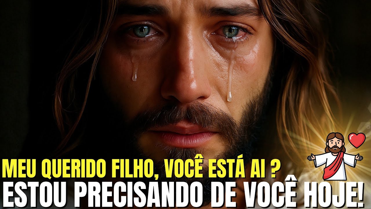 DEUS DIZ: FILHO, ESTOU PRECISANDO DE VOCÊ HOJE...