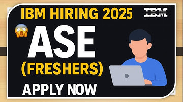IBM Off Campus Drive 2025 – Hiring Associate System Engineers (ASE)