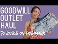 GOODWILL OUTLET HAUL | THRIFT TO FLIP #32