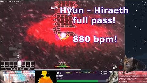[lvl.18][ADOFAI Custom Clear] Hyun - Hiraeth (Map by Pinball)