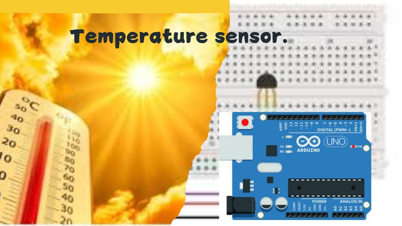 Temperature sensor with Arduino at Tinkercad simulation |Temperature ...