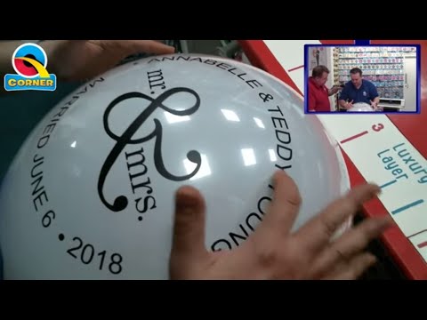 Personalised Balloons Special! Markers, Glitter & Vinyl - Q Corner Showtime Episode 5