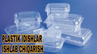 PLASTIK IDISHLAR ISHLAB CHIQARISH