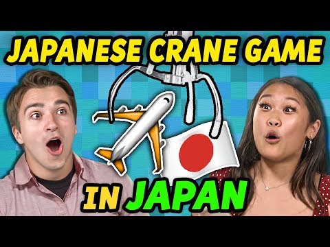 We Went To Japan To Win On A Crane Game | Toreba Crane Game (React)