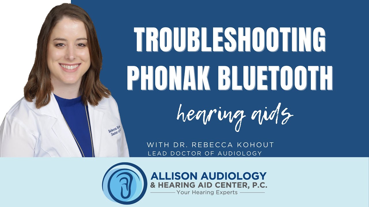 Phonak Hearing Aids Bluetooth Troubleshooting - YouTube