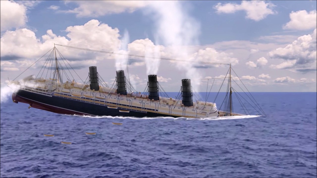 Sinking Of The Lusitania Hd Animation