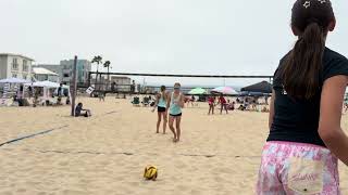 Hermosa Beach AVP Junior Nationals 2026 (12u)                   Day 1- Game 3