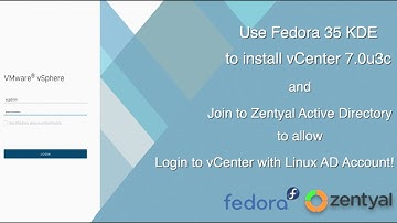 Install vCenter 7.0u3c and Integrate with Zentyal (Linux) Active Directory (AD)