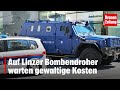 Auf Linzer Bombendroher warten gewaltige Kosten | krone.tv NEWS