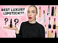 I tried them all luxury matte lipsticks ranked  who wins chanel prada beauty dior hermes