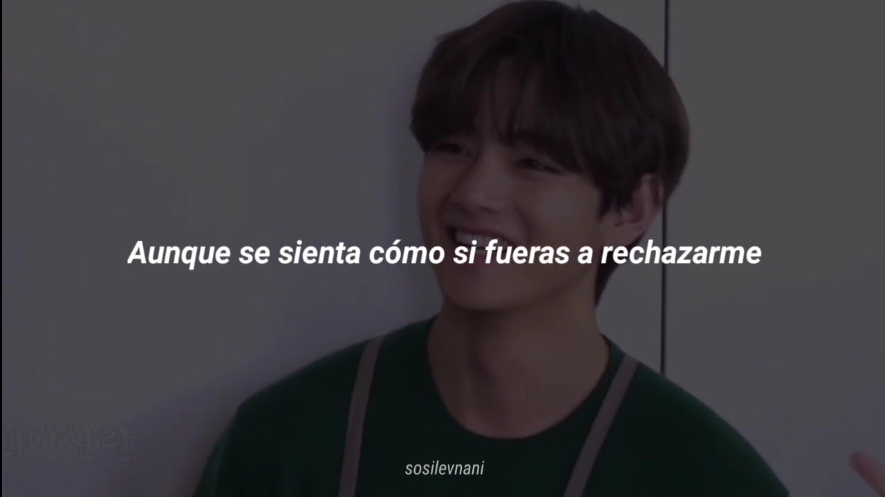 Le conté a bolbbalgan4 lo que siento por taehyung y escribió esta canción
