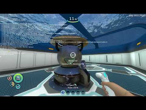 Subnautica - 70113 Glass dome, large room and bioreactor. NREs, duplication glitch.