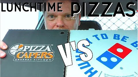 Lunchtime Pizzas - Domino's Versus Pizza Capers