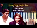 Kanmani anbodu kadhalan  guna song piano cover with notes  aj shangarjan  ajs