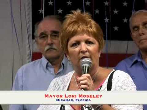 Mayor of Miramar Lori Mosley endores Raul Martinez