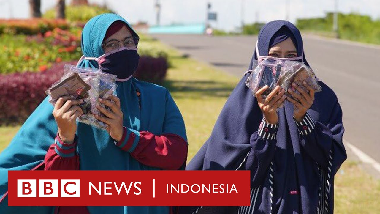 Lawan Covid-19 bersama: Dari gamis jadi masker non-medis gratis -  BBC News Indonesia