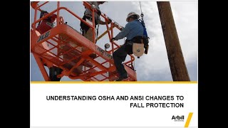 Understanding OSHA and ANSI Changes to Fall Protection with MSA
