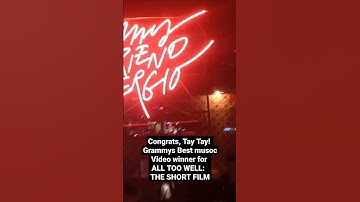 @TaylorSwift wins Grammys 2023 Best video ALL TOO WELL: THE SHORT FILM #Shorts beats BTS