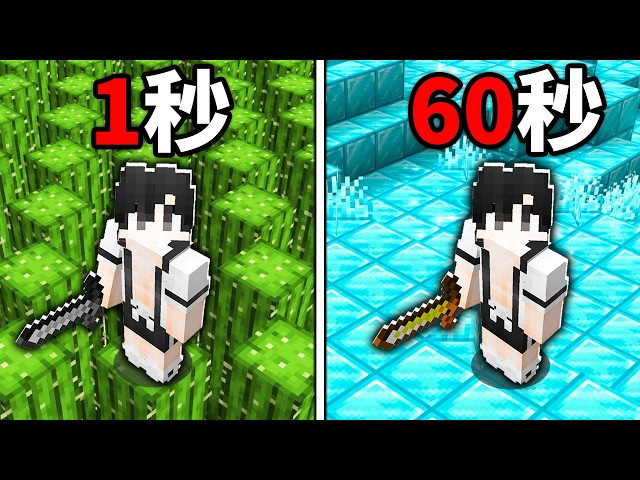 我每60秒整個世界改變一次！