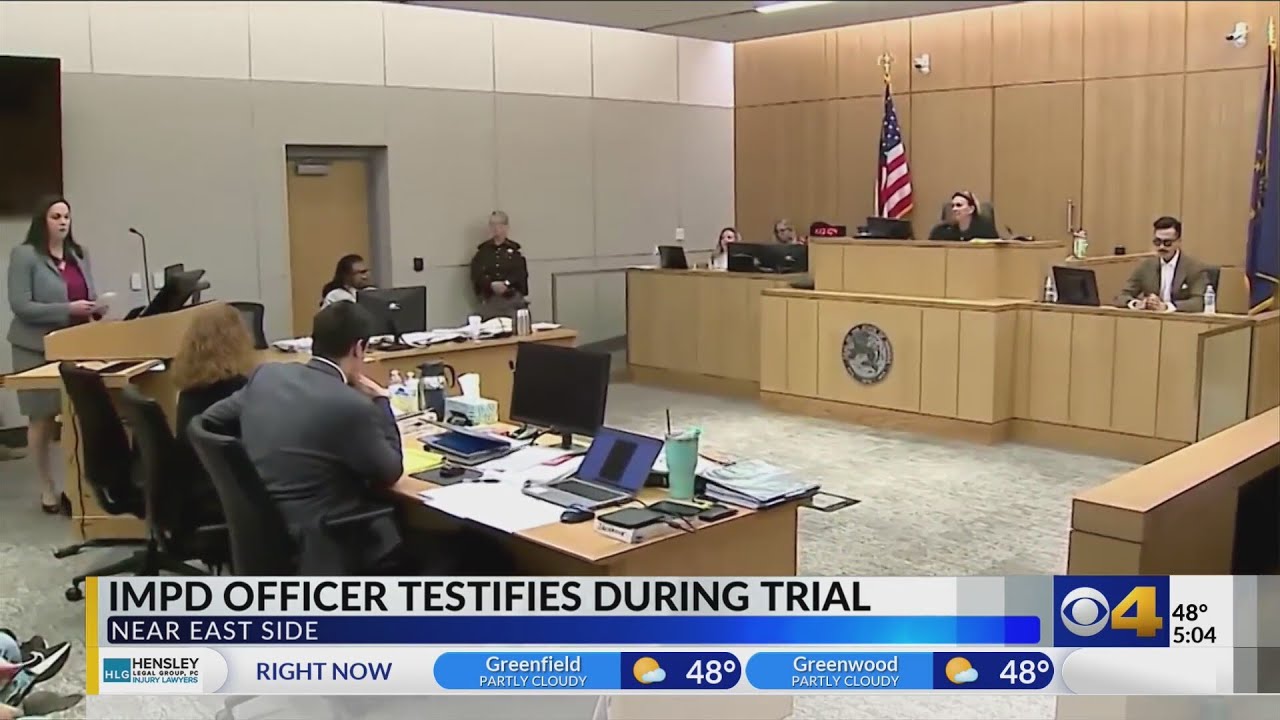 Wounded IMPD officer testifies in the trial of the man accused of ...